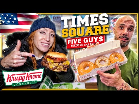 Video: Los mejores lugares para comer en Times Square