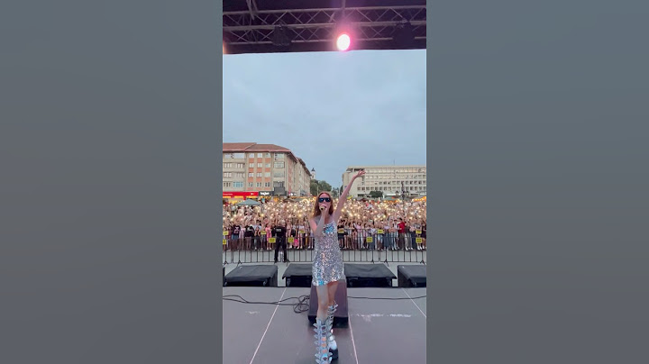5000 of lights in the sky at the CONCERT 🥹 | Andra Gogan