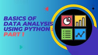 Python - Basics of data analysis : Part 1