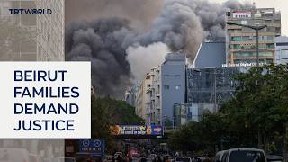 Beirut survivors demand accountability after deadly Israeli strike