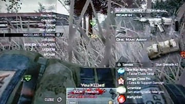 MODERN WARFARE 2 WASTELAND NOOB TUBE MULTIKILL & NUKE