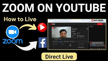 How To Live Stream Zoom Meeting Directly On YouTube Or Facebook | ZOOM Tutorial |