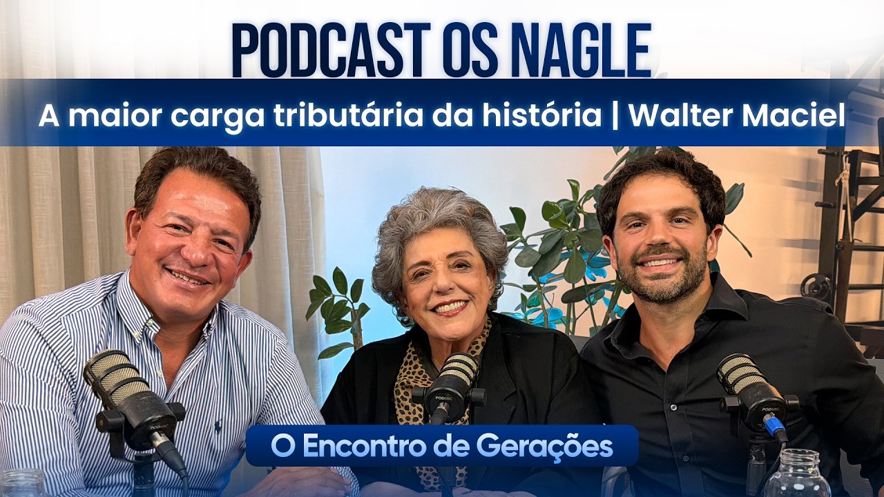 Capa do episódio: Maior carga tributária da história e 82% das famílias endividadas | Walter Maciel