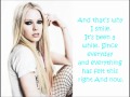 Smile - Avril Lavigne - Lyrics