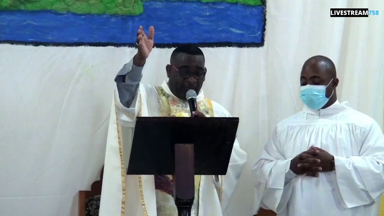 The Lady of Assumption Church; Soufriere Apr 11th 2021 YouTube
