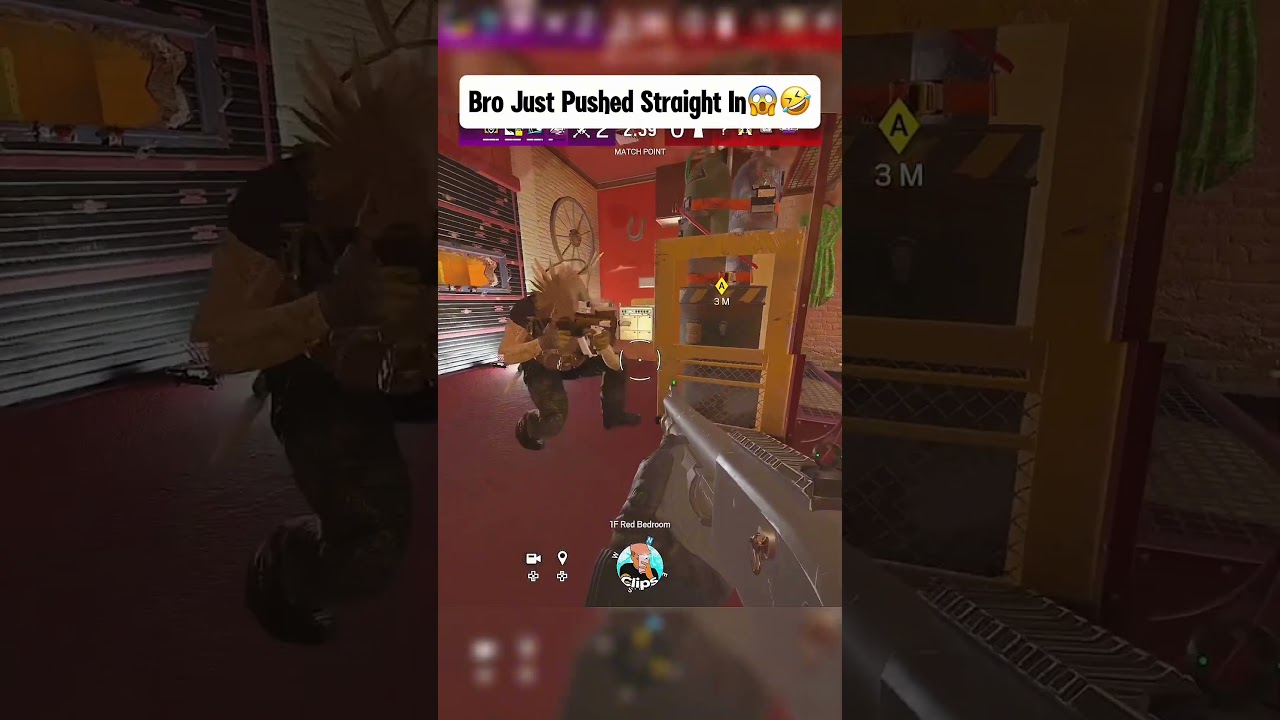 Брат сразу же врезался🤣 