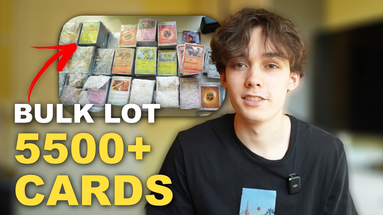 Unboxing A MASSIVE Pokemon Bulk Collection