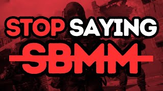 Call of Duty DOES NOT USE SBMM!!!