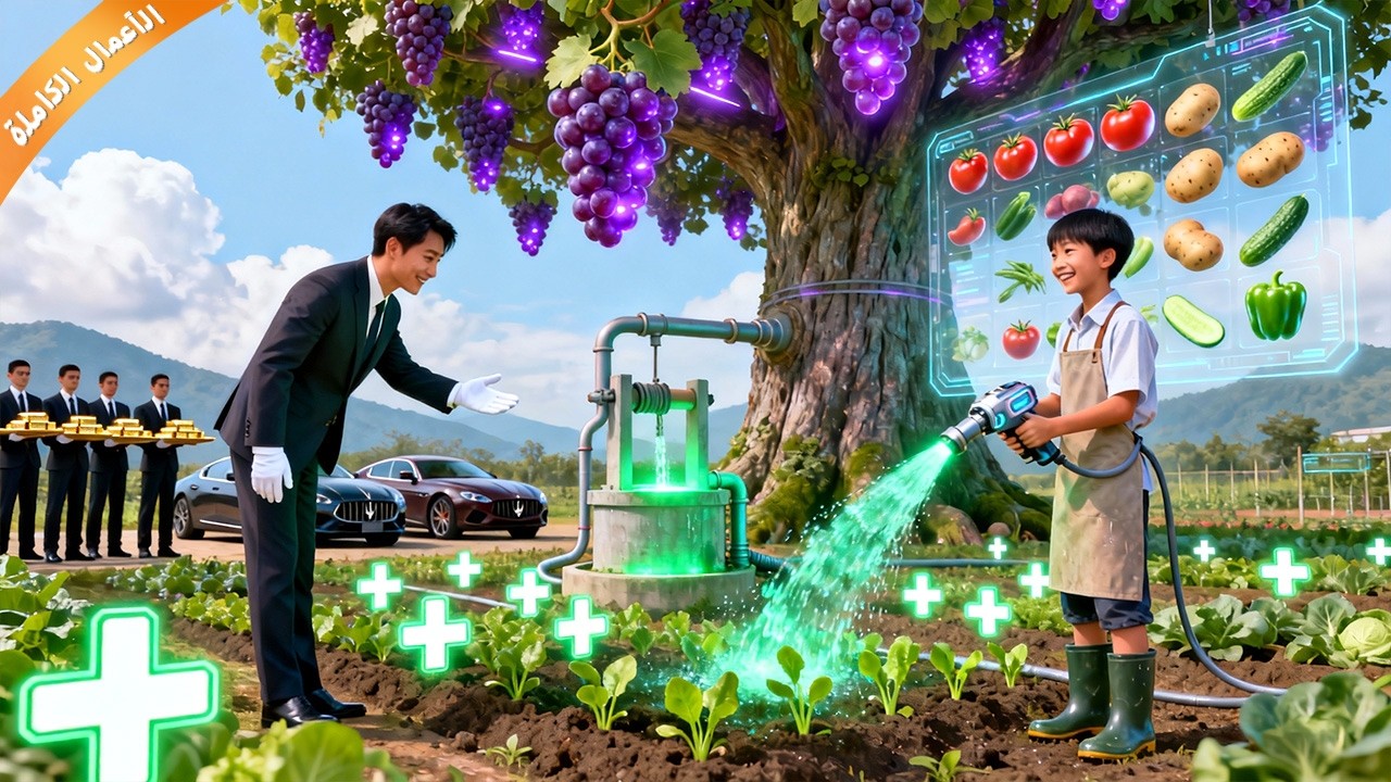 يُطرد صبي من منزله، ويصبح ثرياً بسرعة بفضل مياه البئر السحرية، ثم يعود للانتقام!