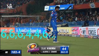 Tilak Varma Best Inning Ipl 2024 Against Sunrisers Hyderabad