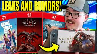 8 HUGE NEW Switch 2 game LEAKS and RUMORS!