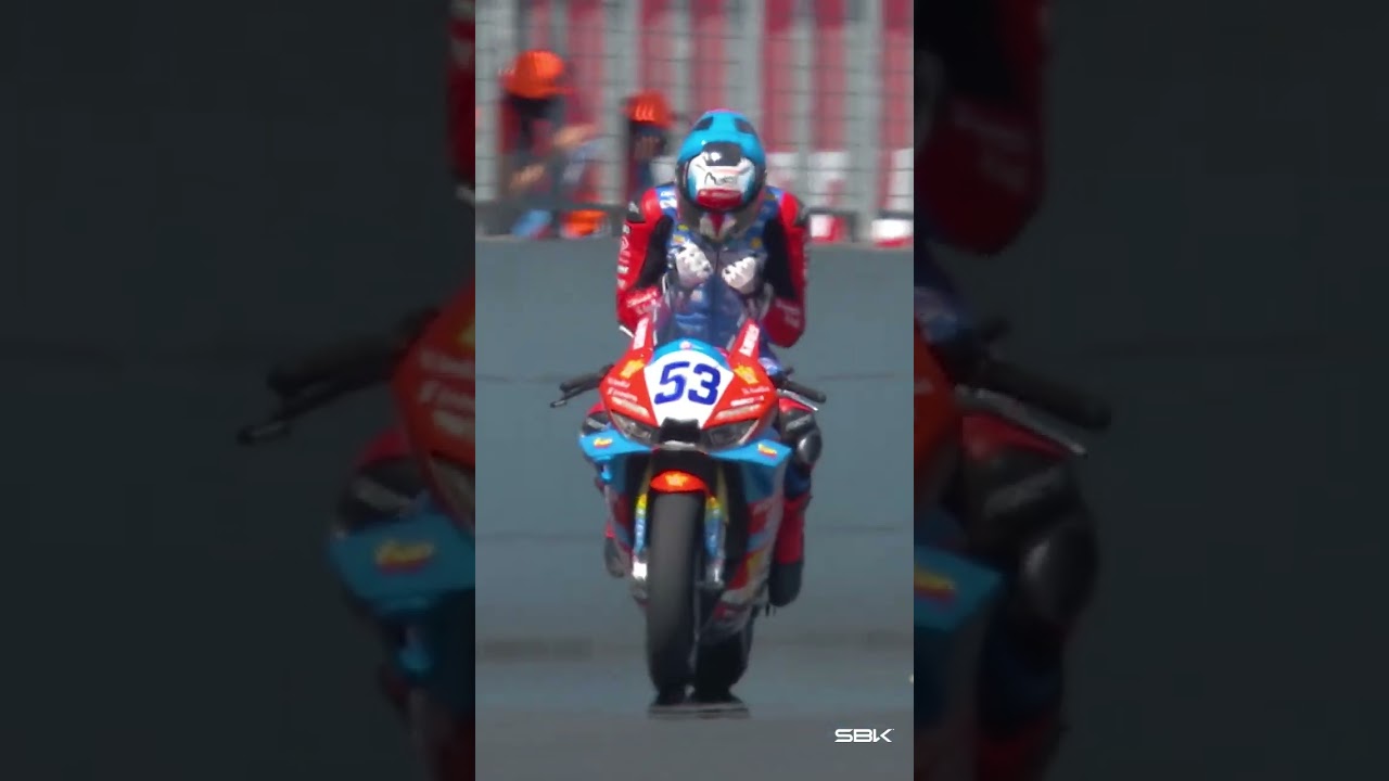 Debise and his ZXMoto win Race 1 at Balaton 🏆 | 2026 #HungarianWorldSBK 🇭🇺