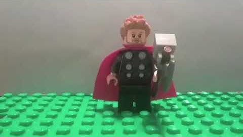 LEGO Avengers Animation Test 1 (my first video)