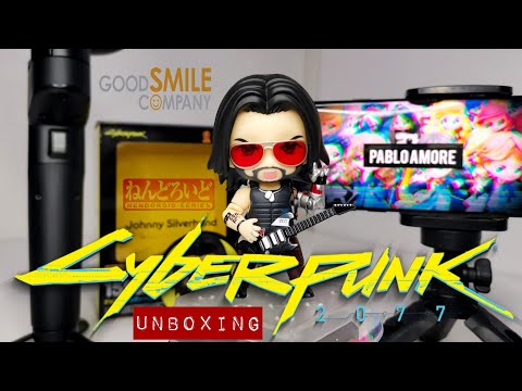 Cyberpunk 2077 Nendoroid No.1552 Johnny Silverhand Unboxing [Video #1]