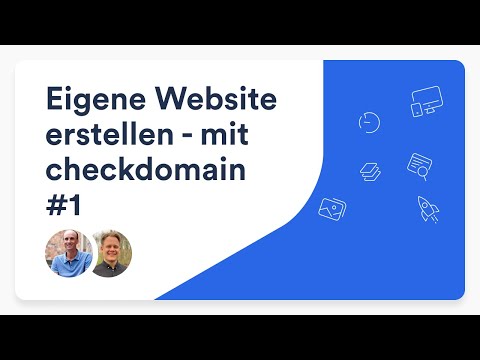 Eigene Website erstellen - mit @checkdomain.de 1/5