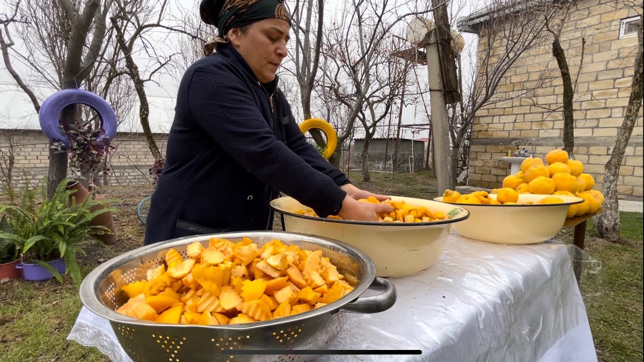 HOW TO MAKE QUINCE JAM AND QUINCE COMPOTE FOR WINTER Quince jam