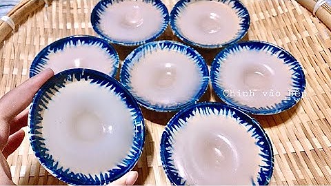 Cách pha bột BÁNH BÈO có xoáy sâu như má lúm đồng tiền rất đơn giản | Chinh vào bếp#37
