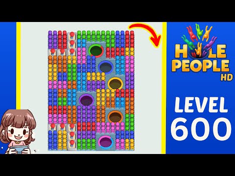 Hole People Level 600 Solution Walkthrough