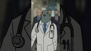 Havalı Doktor Güvercin 🗿 #animasyon #doctorpigeon