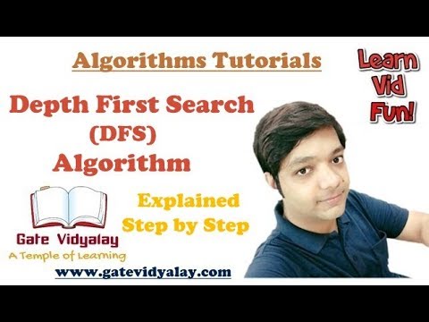 Depth First Search (DFS) Algorithm Step by Step | Graph Traversal ...