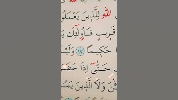 سورة النساء الأية 17 القارئ سعد الغامدي