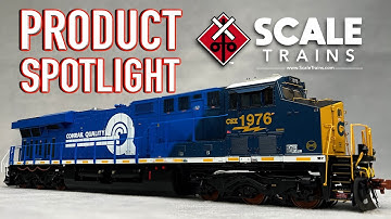 GE ES44AH CSX 1976 Heritage HO ScaleTrains Product Spotlight