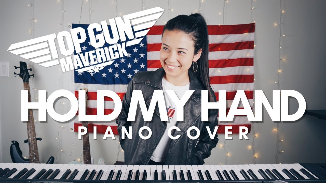 TOP GUN MAVERICK "Hold My Hand" (Lady Gaga piano cover with sheet