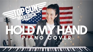 TOP GUN: MAVERICK - "Hold My Hand" (Lady Gaga piano cover with sheet music)