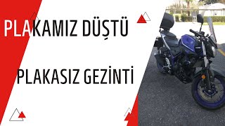 Akrapovic'li Yamaha MT 25 ile Gezinti | Plakasız | MT-03 RİDE