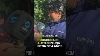 🚨 Robo, persecución y una nena de 4 años dentro del auto