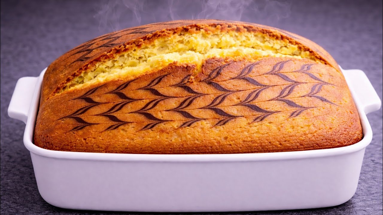 Бабушкин кекс «Вата» с 2 яйцами за 5 минут! Он тает во рту! Вкусно и просто!