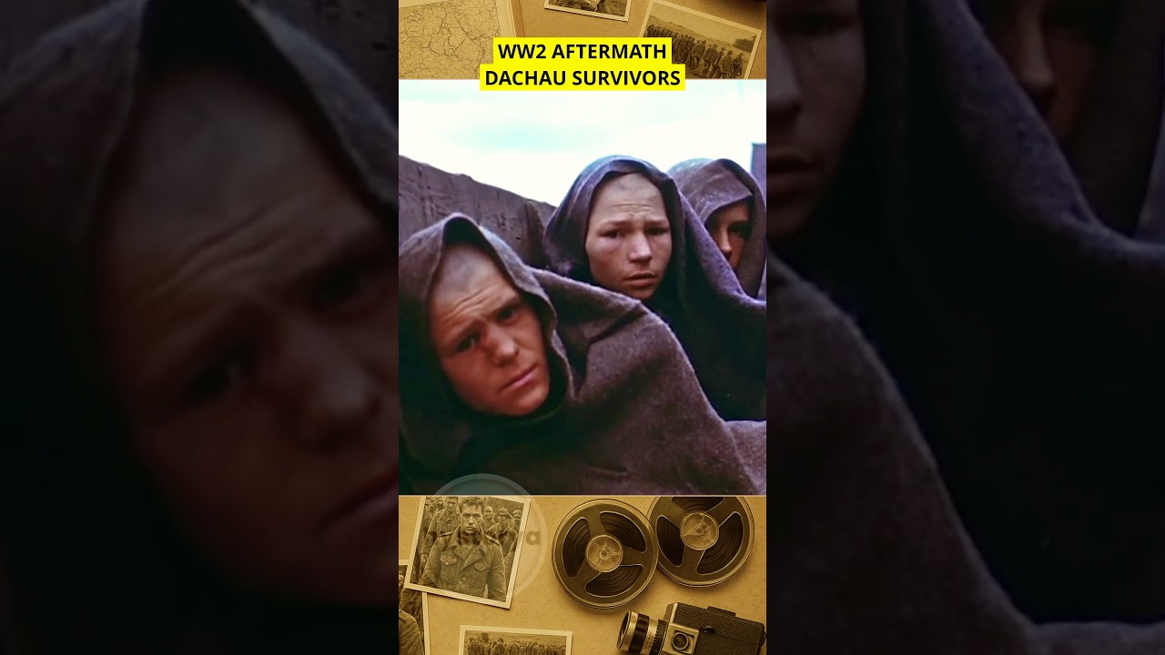 True War Story - WW2 Aftermath - Dachau Survivors 