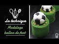  modelage pte a sucre ballon de foot 