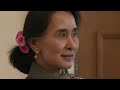 미얀마의 앙상수키 독일 방문
