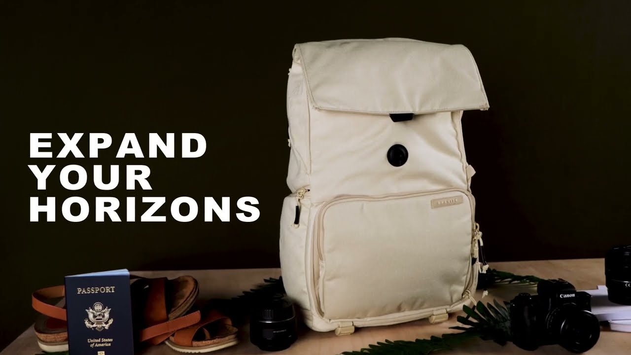 The Runner Camera Backpack by Brevite | Feature Benefit Video