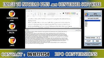 Notepad Plus Auto Typing Software | Download Notepad Plus .WRT Auto Typing Software |Free Auto Typer