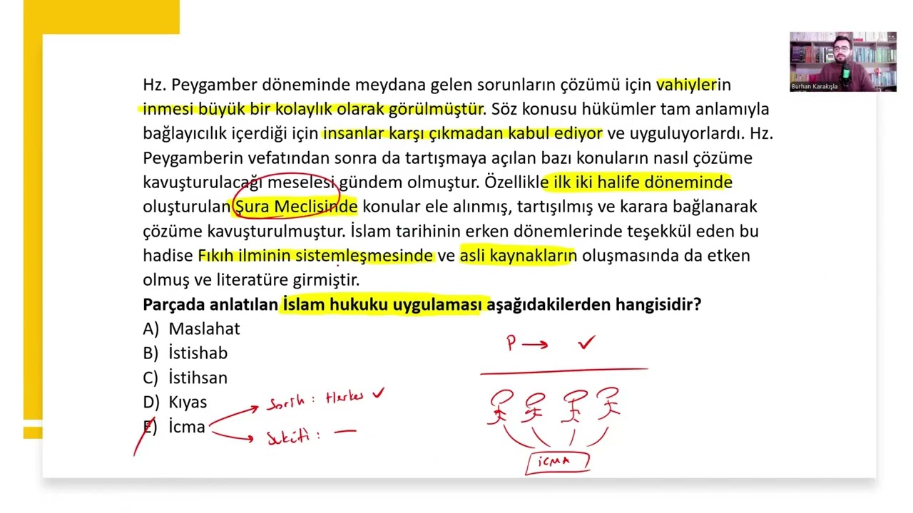 FIKIH SORU ÇÖZÜM - ÇIIKMASI MUHTEMEL 10 SORU