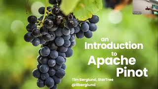 Apache Pinot by Tim Berglund