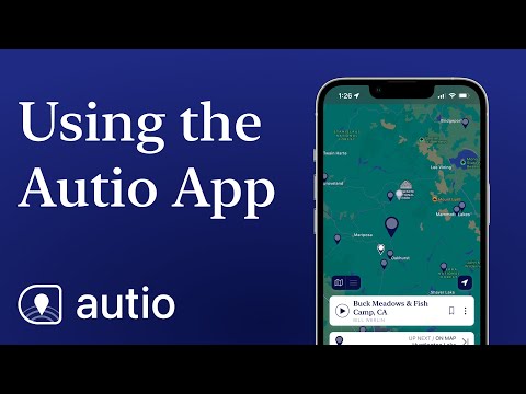 Using the Autio App