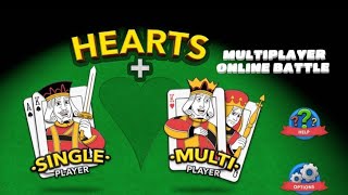 Hearts+ Cards Game by A-Star Software (Mobile App) - Ranked Multiplayer Gameplay screenshot 1