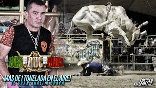 QUE ESPECTACULAR ES EL GRAN KHALI A GRAPA... MAS DE 1 TONELADA POR EL AIRE! DESTRUCTORES EN AJALPAN