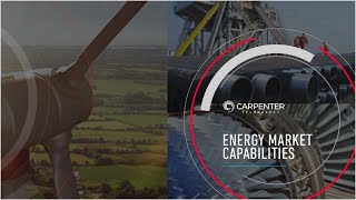 Carpenter Technology  Athens Operations - Energy Market Capabilities