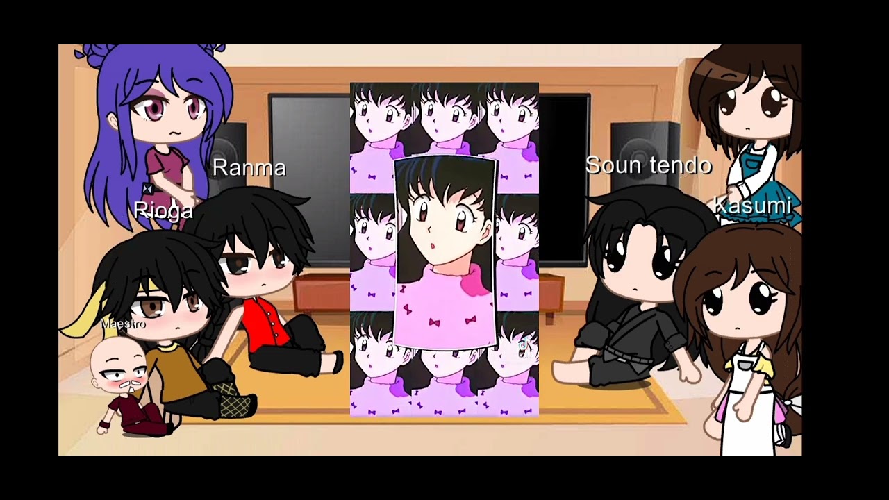 ranma 1/2 reaccionando a akane es aome 😅🥺