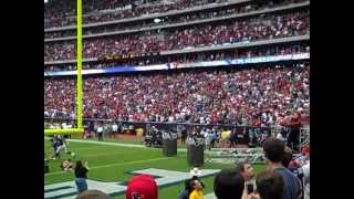 Houston Texans vs Buffalo Bills Player Introductions 11/4/2012
