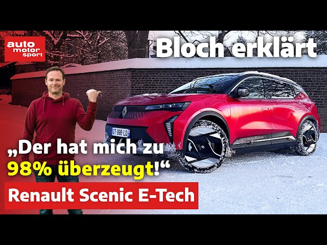 Renault Scenic E-Tech: vom Kompaktvan zum Elektro-SUV! Bloch erklärt #240