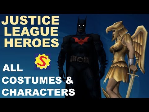 All Costumes & Unlockable Characters - Justice League Heroes