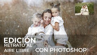 EDIT OUTDOOR PORTRAIT -  PHOTOSHOP TUTORIAL screenshot 5