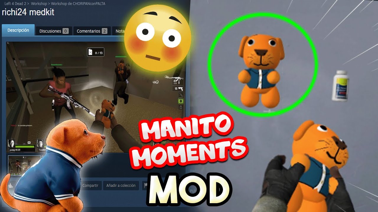 RICHI24 en LEFT 4 DEAD 2! JUGANDO con MI MOD de MEDKIT 🤯 | Link en la descripción 😲