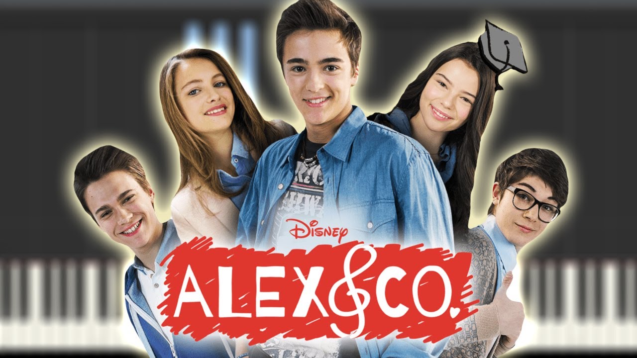 Alex & Co - All The While | Instrumental Piano Tutorial / Partitura / Karaoke / MIDI