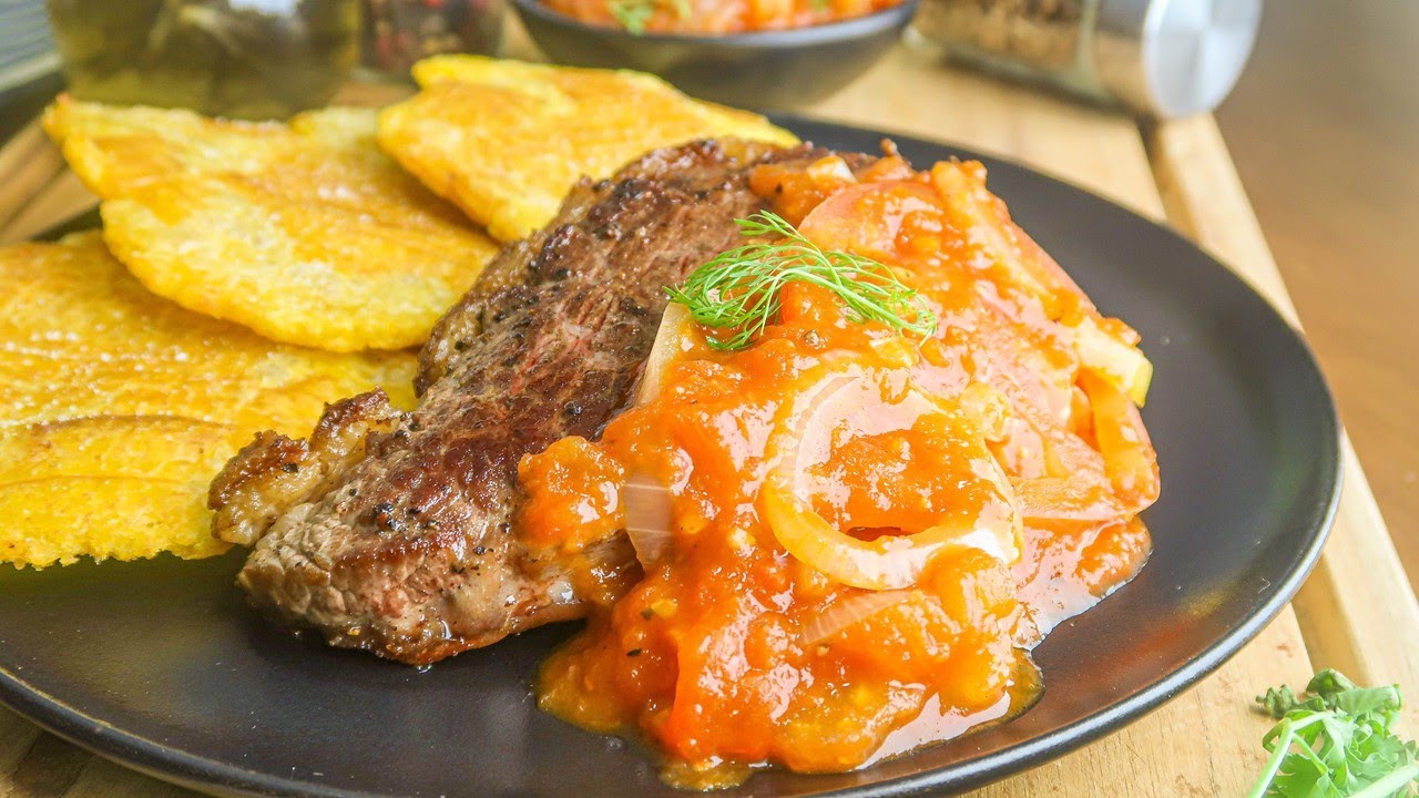 COMO HACER CARNE EN BISTEC -BISTEC ENCEBOLLADO CAPÍTULO # 114